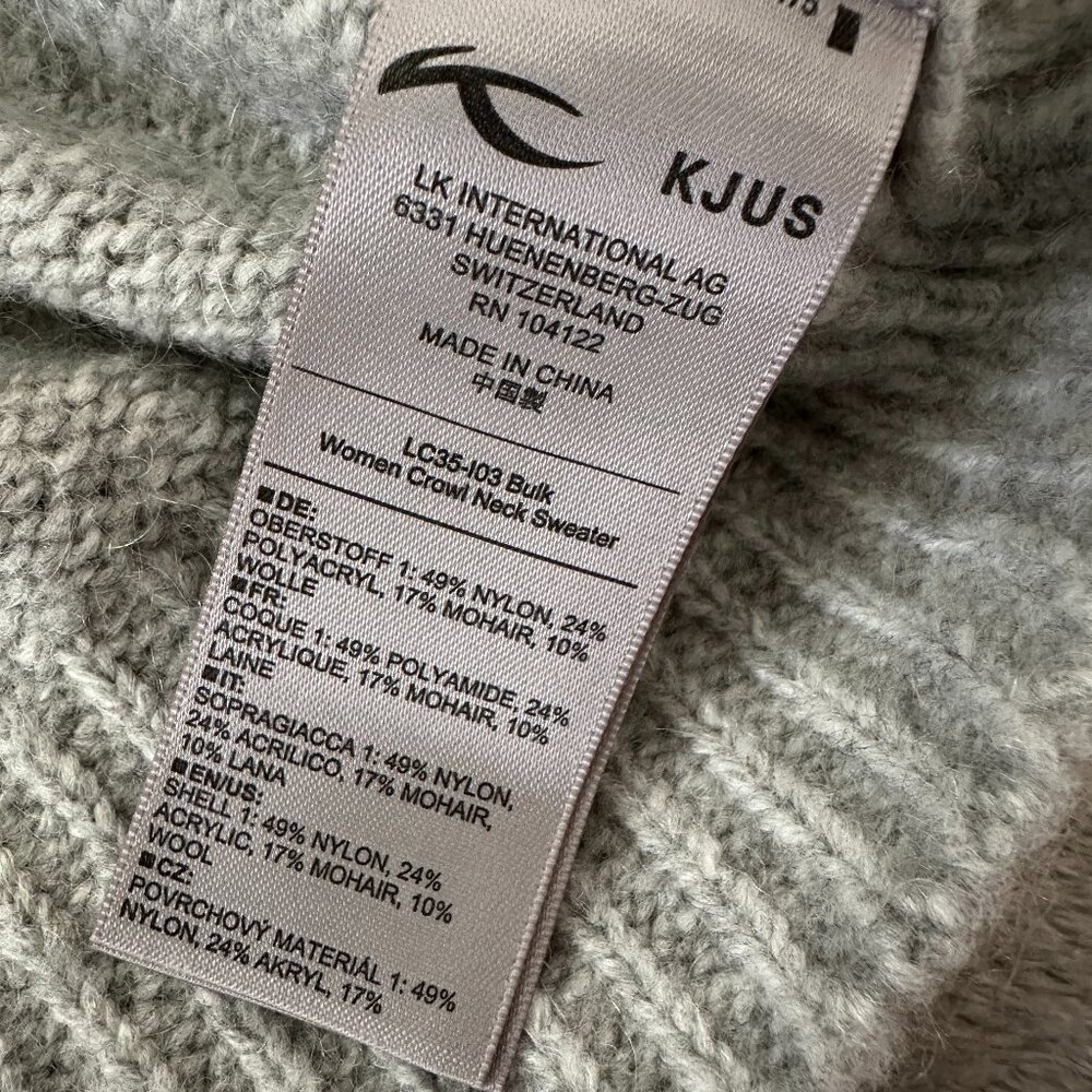Kjus Women's Crowl Cowl Neck Sweater 38 MEDIUM Wool Alpaca Blend - Picture 3 of 6